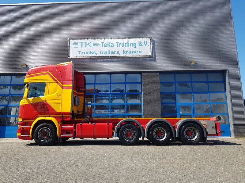 Scania R450 8x2 Topline ADR EX/II, EX/III, FL en AT SCR only - Autocarro portacontainer/ Caisse interchangeable: foto 3 Scania R450 8x2 Topline ADR EX/II, EX/III, FL en AT SCR only - Autocarro portacontainer/ Caisse interchangeable: foto 3
