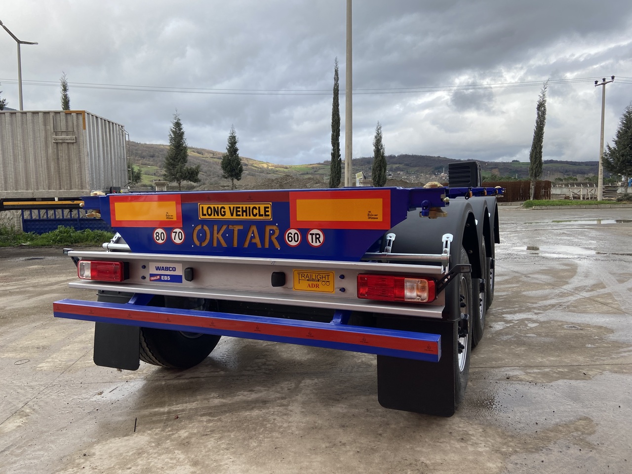 OKTAR ADR CONTAINER TRAILER 20 FEET 2023 - Semirimorchio portacontainer/ Caisse interchangeable: foto 3 OKTAR ADR CONTAINER TRAILER 20 FEET 2023 - Semirimorchio portacontainer/ Caisse interchangeable: foto 3