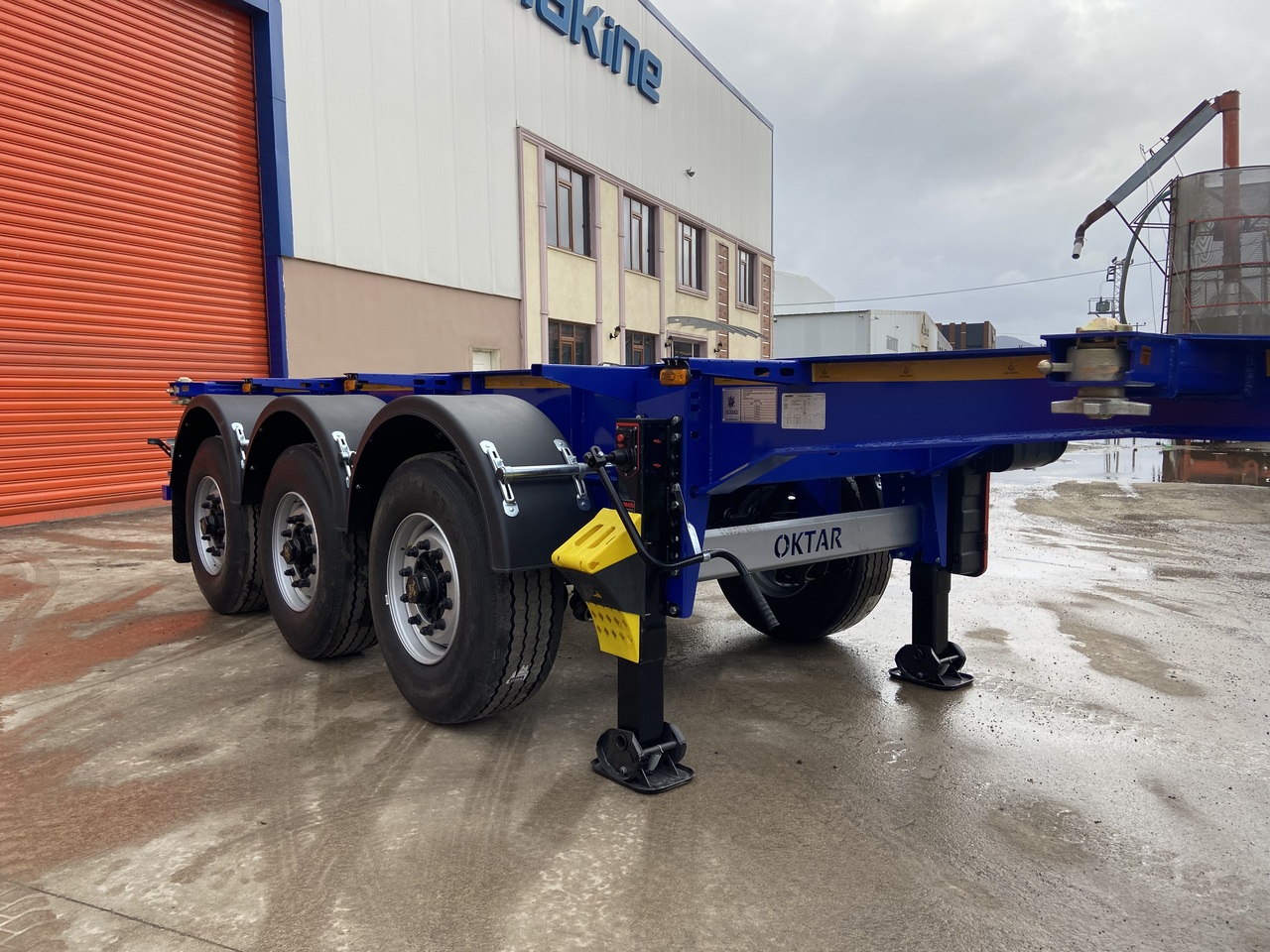OKTAR ADR CONTAINER TRAILER 20 FEET 2023 - Semirimorchio portacontainer/ Caisse interchangeable: foto 2 OKTAR ADR CONTAINER TRAILER 20 FEET 2023 - Semirimorchio portacontainer/ Caisse interchangeable: foto 2