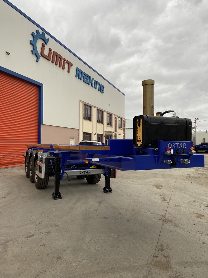 OKTAR CONTAINER TIPPER TRAILER ADR 2023 - Semirimorchio portacontainer/ Caisse interchangeable: foto 1 OKTAR CONTAINER TIPPER TRAILER ADR 2023 - Semirimorchio portacontainer/ Caisse interchangeable: foto 1