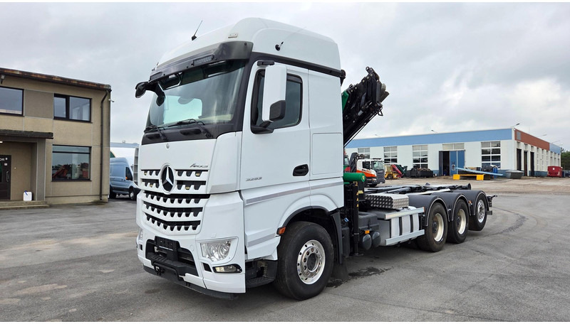 Mercedes-Benz Arocs 3253 8X4*4 Fassi F295 - Autocarro scarrabile, Camion con gru: foto 3 Mercedes-Benz Arocs 3253 8X4*4 Fassi F295 - Autocarro scarrabile, Camion con gru: foto 3