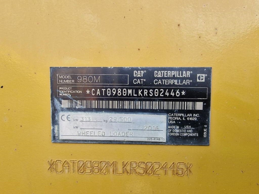 CAT 980 M (Comes with bucket / Under Preparation) - Pala gommata: foto 3 CAT 980 M (Comes with bucket / Under Preparation) - Pala gommata: foto 3