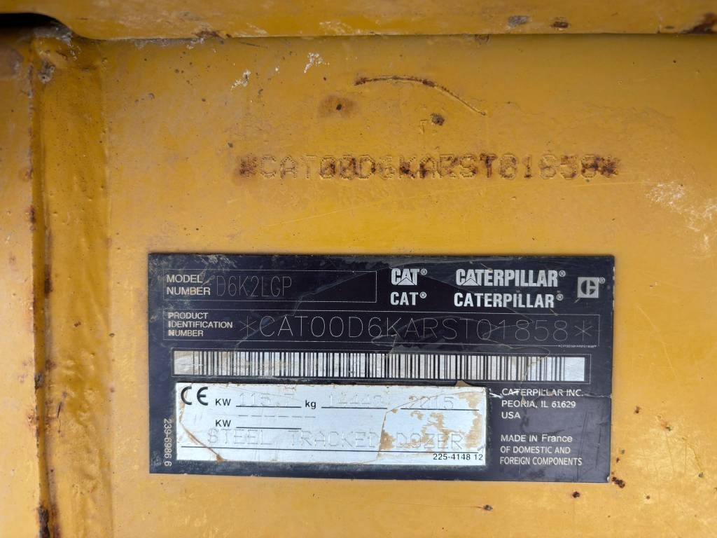 Leasing di CAT D 6 K 2 LGP  CAT D 6 K 2 LGP: foto 9
