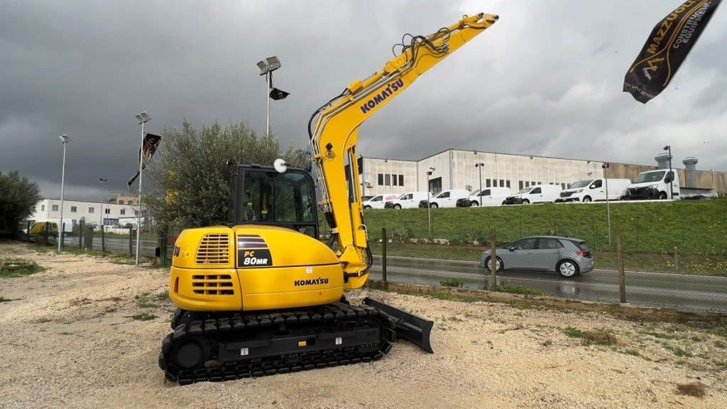 Komatsu PC80 MR-5 - Miniescavatore: foto 4 Komatsu PC80 MR-5 - Miniescavatore: foto 4