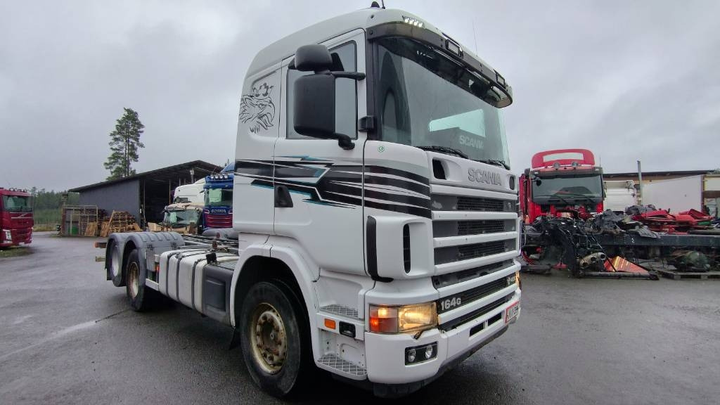 Scania R164 480 rautajouset,av4100mm , ADR. HIENO!! - Autocarro telaio: foto 1 Scania R164 480 rautajouset,av4100mm , ADR. HIENO!! - Autocarro telaio: foto 1