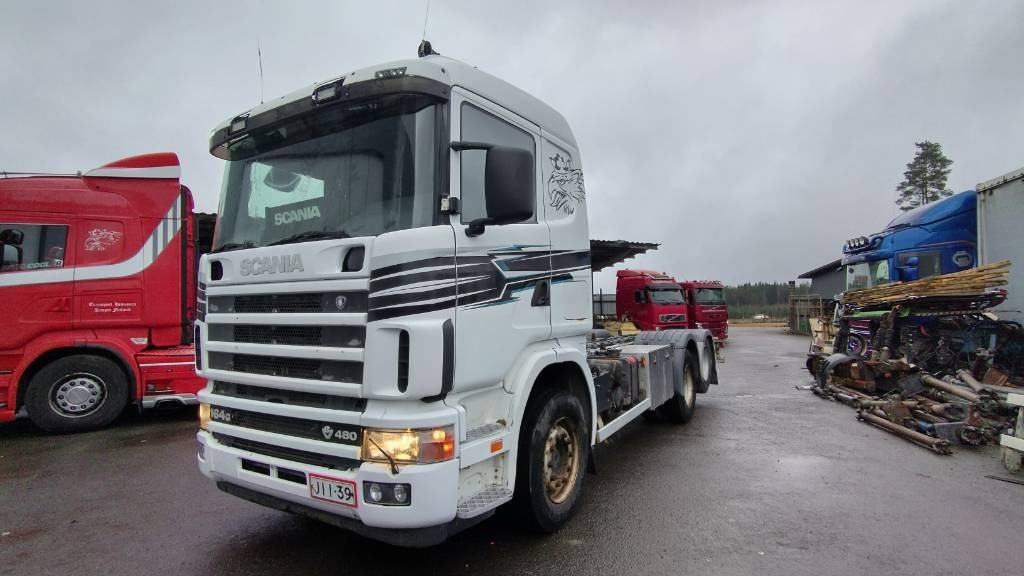 Scania R164 480 rautajouset,av4100mm , ADR. HIENO!! - Autocarro telaio: foto 2 Scania R164 480 rautajouset,av4100mm , ADR. HIENO!! - Autocarro telaio: foto 2
