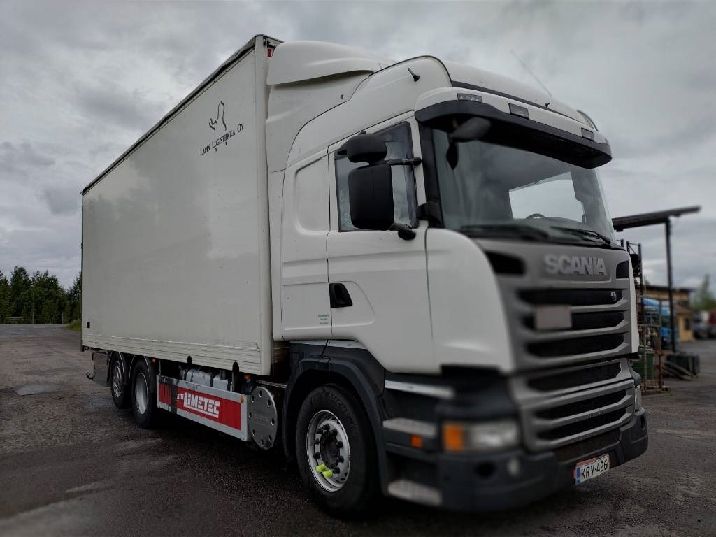 Scania R480 6x2 limetec kokosivuauk kori,liukukatto - Autocarro furgonato: foto 2 Scania R480 6x2 limetec kokosivuauk kori,liukukatto - Autocarro furgonato: foto 2