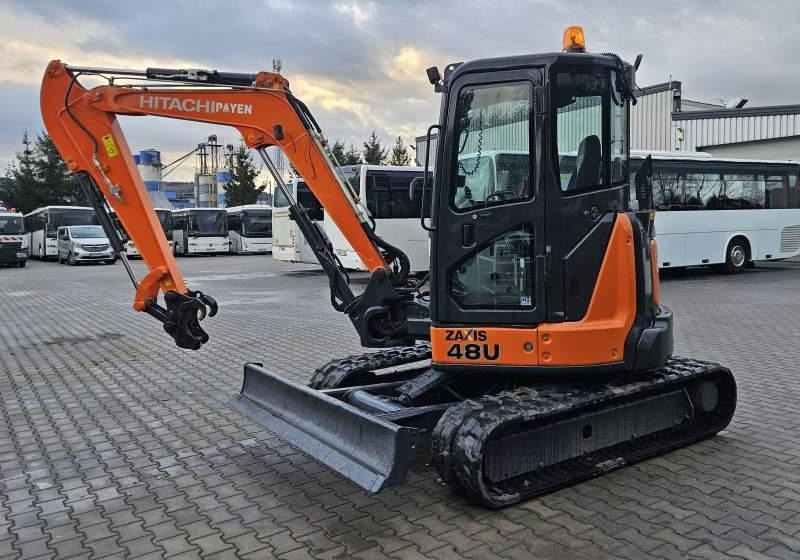 Hitachi ZX48U-5A CLR / 3 ŁYŻKI / SPROWADZONA / 2 300 MTH - Escavatore cingolato: foto 1 Hitachi ZX48U-5A CLR / 3 ŁYŻKI / SPROWADZONA / 2 300 MTH - Escavatore cingolato: foto 1