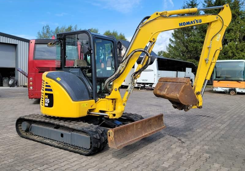 Komatsu PC55MR-3 / SPROWADZONA / 4 380 MTH - Escavatore cingolato: foto 2 Komatsu PC55MR-3 / SPROWADZONA / 4 380 MTH - Escavatore cingolato: foto 2