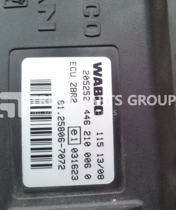 MAN TGA, TGX, ECU central on-board computer ZBR, ZBR2, 81258067072, control unit - ECU per Camion: foto 3 MAN TGA, TGX, ECU central on-board computer ZBR, ZBR2, 81258067072, control unit - ECU per Camion: foto 3