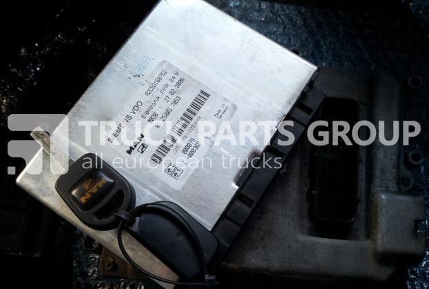 MAN TGA, TGX ignition set >>>>> BOSCH 0281010255 + FFR + chip key, E control unit - ECU per Camion: foto 1 MAN TGA, TGX ignition set >>>>> BOSCH 0281010255 + FFR + chip key, E control unit - ECU per Camion: foto 1