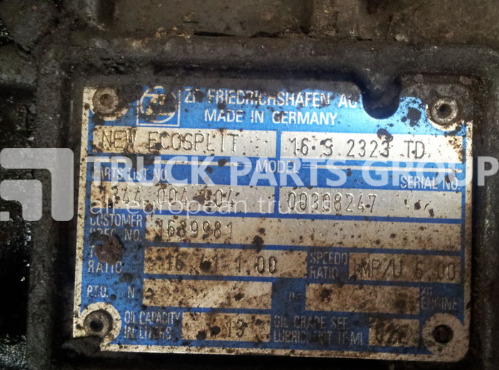 ZF 16S2323 TD gearbox - Cambio per Camion: foto 1 ZF 16S2323 TD gearbox - Cambio per Camion: foto 1