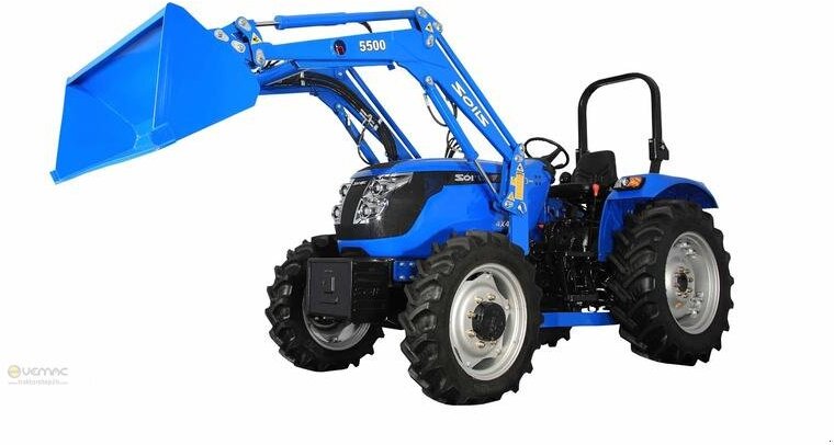 Solis Solis 50 Traktor Trecker Schlepper Frontlader Allrad 50PS - Trattore: foto 1 Solis Solis 50 Traktor Trecker Schlepper Frontlader Allrad 50PS - Trattore: foto 1
