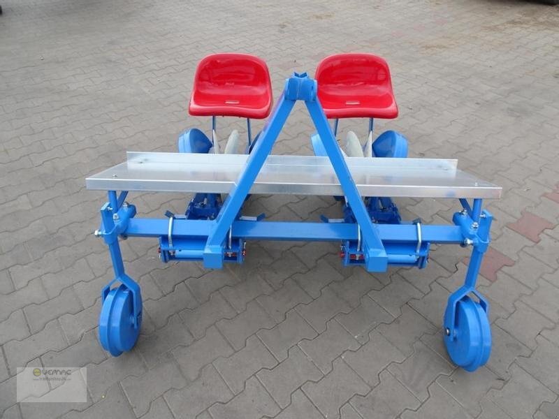 Piantapatate nuovo Vemac Pflanzmaschine Setzmaschine Gemüse Erdbeeren Kartoffelpflanzmaschine NEU 2reihig: foto 7