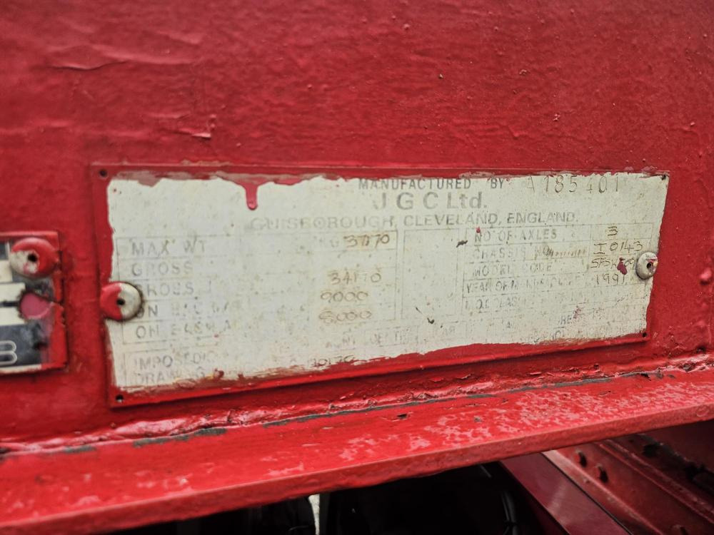 Jgc Tipping skelly - Semirimorchio portacontainer/ Caisse interchangeable: foto 2 Jgc Tipping skelly - Semirimorchio portacontainer/ Caisse interchangeable: foto 2