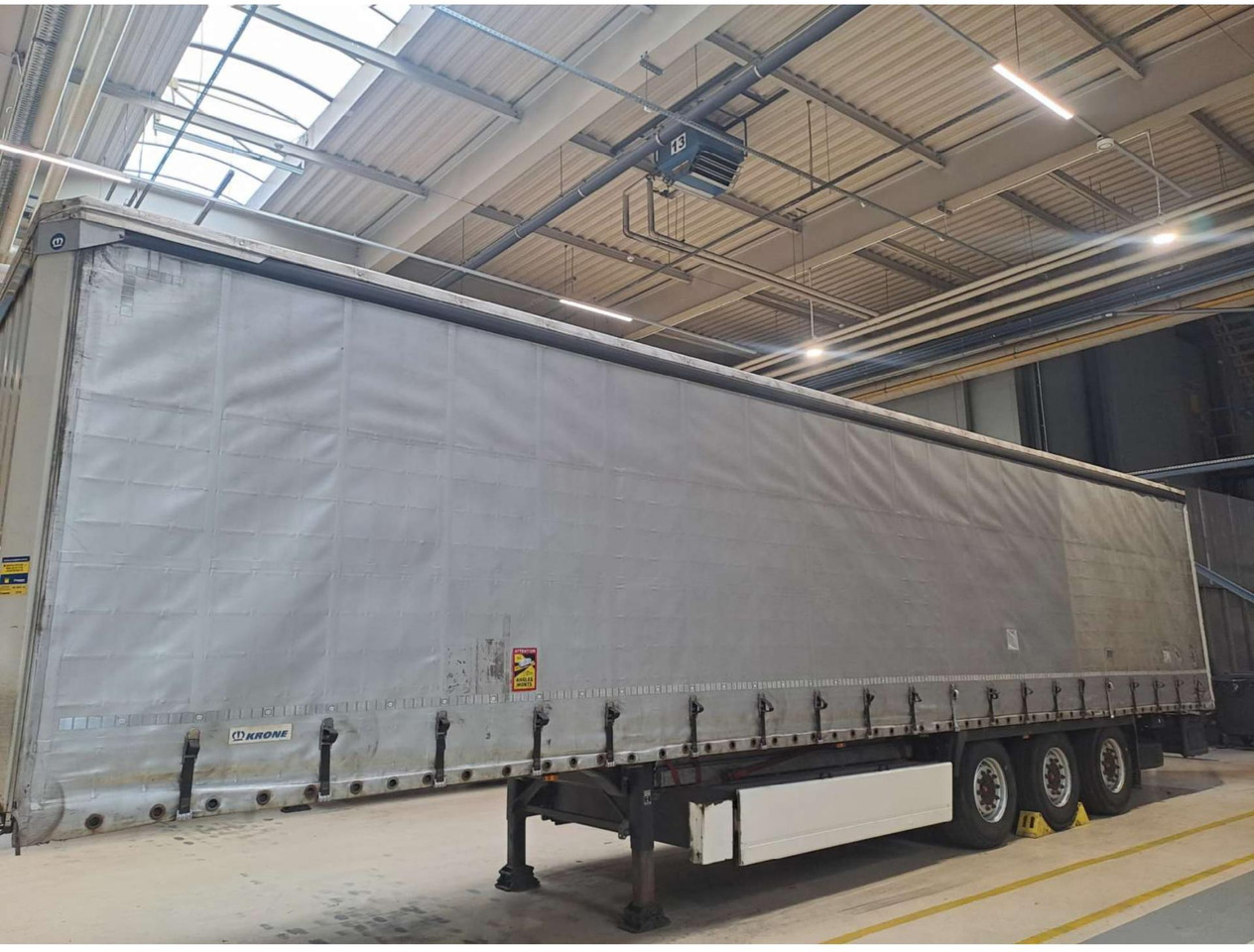 2018 Krone SDP Profi Liner Standard Lifting Axle - Semirimorchio centinato: foto 4 2018 Krone SDP Profi Liner Standard Lifting Axle - Semirimorchio centinato: foto 4