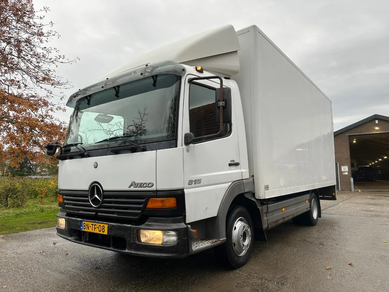 Mercedes-Benz Atego 815 / NL TRUCK / EURO 3 / LOW KM / BOX+LIFT / MANUAL / ANALOG TACHO - Autocarro furgonato: foto 1 Mercedes-Benz Atego 815 / NL TRUCK / EURO 3 / LOW KM / BOX+LIFT / MANUAL / ANALOG TACHO - Autocarro furgonato: foto 1