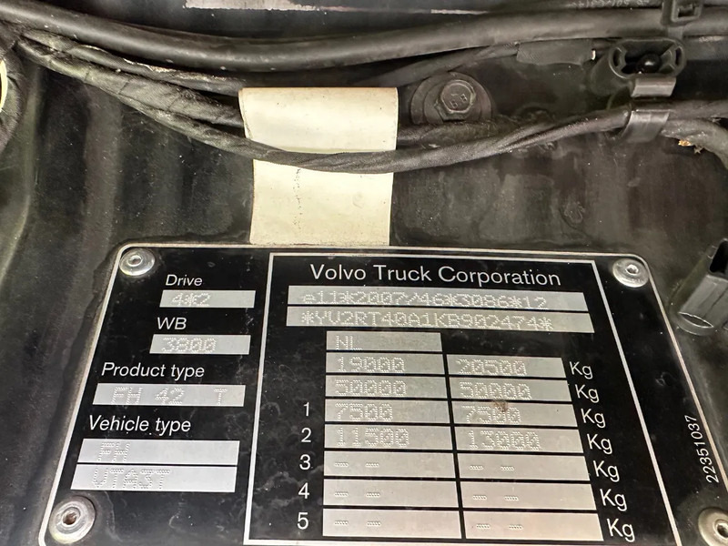 Volvo FH 500 / GLOBETROTTER / NL TRUCK / ALCOA / 2 TANK / TOP!! - Trattore stradale: foto 4 Volvo FH 500 / GLOBETROTTER / NL TRUCK / ALCOA / 2 TANK / TOP!! - Trattore stradale: foto 4