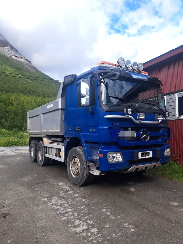 Mercedes-Benz ACTROS 2655 Full Steel - Autocarro ribaltabile: foto 1 Mercedes-Benz ACTROS 2655 Full Steel - Autocarro ribaltabile: foto 1