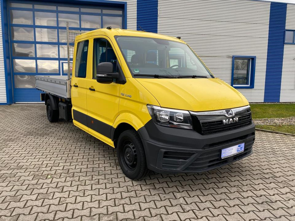 MAN TGE 3.140 Doka Pritsche Lang *STANDHZG* AHK*HECKANTRIEB*1.HAND*INKL.19% MWST*SOFORT!* - Furgone con cassone fisso, Furgone doppia cabina: foto 2 MAN TGE 3.140 Doka Pritsche Lang *STANDHZG* AHK*HECKANTRIEB*1.HAND*INKL.19% MWST*SOFORT!* - Furgone con cassone fisso, Furgone doppia cabina: foto 2