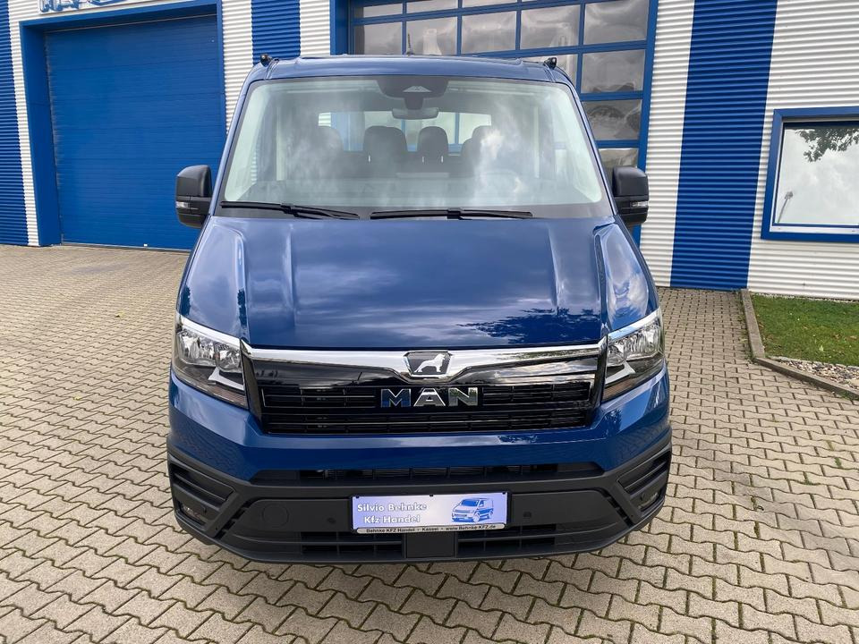MAN TGE 3.140 Doka Pritsche Next Level *TEMPO*KLIMA*CAM*AHK*APP*PDC*INKL.19% MWST*SOFORT!* - Furgone con cassone fisso, Furgone doppia cabina: foto 3 MAN TGE 3.140 Doka Pritsche Next Level *TEMPO*KLIMA*CAM*AHK*APP*PDC*INKL.19% MWST*SOFORT!* - Furgone con cassone fisso, Furgone doppia cabina: foto 3