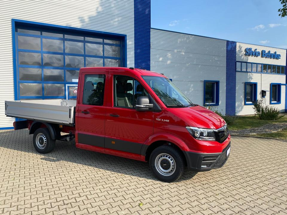 MAN TGE 3.140 Doka Pritsche Next Level *TEMPO*KLIMA*CAM*AHK*APP*PDC*INKL.19% MWST*SOFORT!* - Furgone con cassone fisso, Furgone doppia cabina: foto 2 MAN TGE 3.140 Doka Pritsche Next Level *TEMPO*KLIMA*CAM*AHK*APP*PDC*INKL.19% MWST*SOFORT!* - Furgone con cassone fisso, Furgone doppia cabina: foto 2