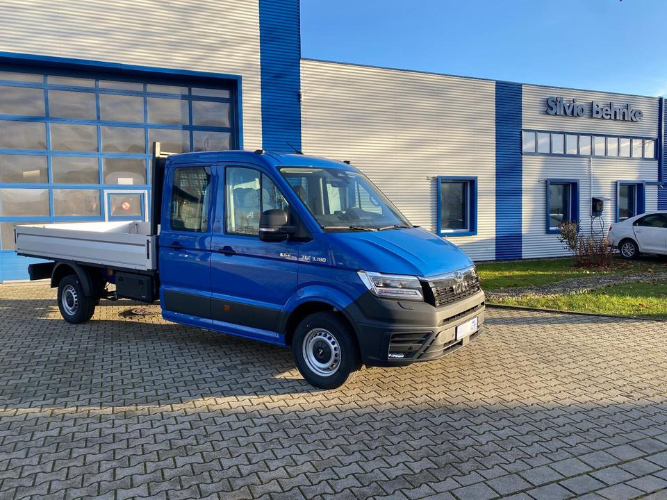 MAN TGE 3.180 4x4 Doka Pritsche Lang *INKL.19% MWT* AUTOMATIK*LED*CAM*AHK*TEMPO*STANDHZG*UVM* - Furgone con cassone fisso, Furgone doppia cabina: foto 1 MAN TGE 3.180 4x4 Doka Pritsche Lang *INKL.19% MWT* AUTOMATIK*LED*CAM*AHK*TEMPO*STANDHZG*UVM* - Furgone con cassone fisso, Furgone doppia cabina: foto 1