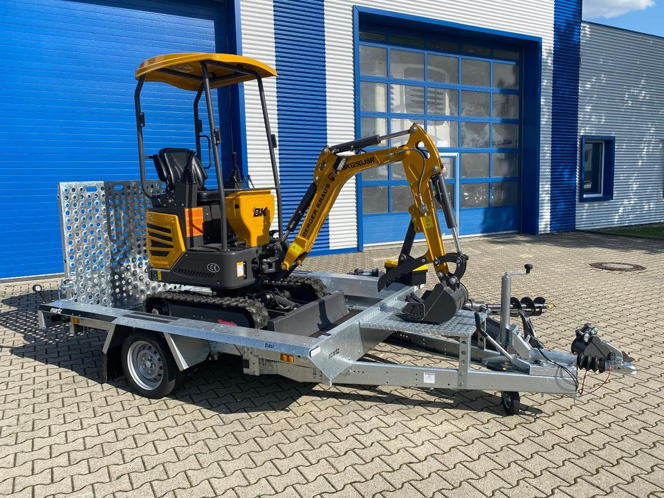 Minibagger BK1250JSR + Tieflader + Zubehör *INKL.19% MWST*BERGER KRAUS*VERSTELLFAHRWERK* KUBOTA*SOFORT!* - Miniescavatore: foto 5 Minibagger BK1250JSR + Tieflader + Zubehör *INKL.19% MWST*BERGER KRAUS*VERSTELLFAHRWERK* KUBOTA*SOFORT!* - Miniescavatore: foto 5