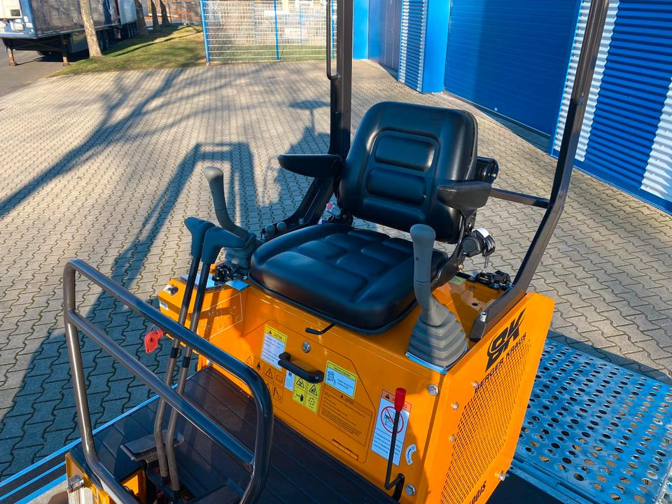 Miniescavatore, Rimorchio Minibagger BK1500JS + Anhänger *INKL.19% MWST*BERGER KRAUS*KUBOTA*JOYSTICK*ZUBEHÖRPAKET*SOFORT!*: foto 9