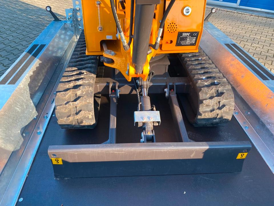 Miniescavatore, Rimorchio Minibagger BK1500JS + Anhänger *INKL.19% MWST*BERGER KRAUS*KUBOTA*JOYSTICK*ZUBEHÖRPAKET*SOFORT!*: foto 14