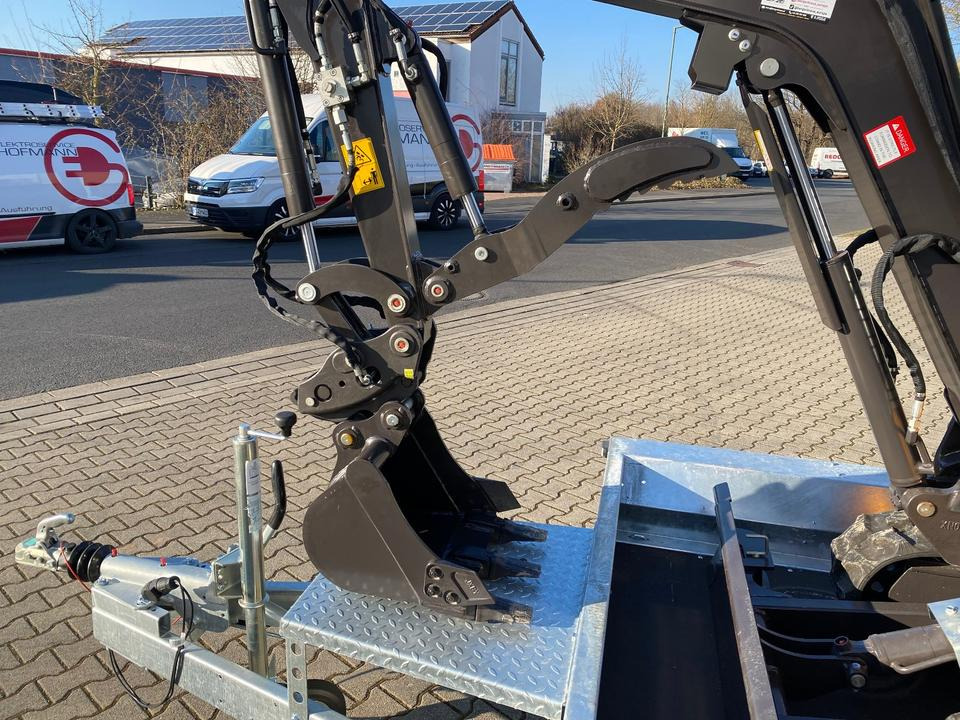 Miniescavatore, Rimorchio Minibagger BK2000NKSR + Tieflader + Zubehör *INKL.19% MWST*BERGER KRAUS*KUBOTA* KLIMA*SCHWENKARM*VERSTELLFAHRWERK*: foto 7