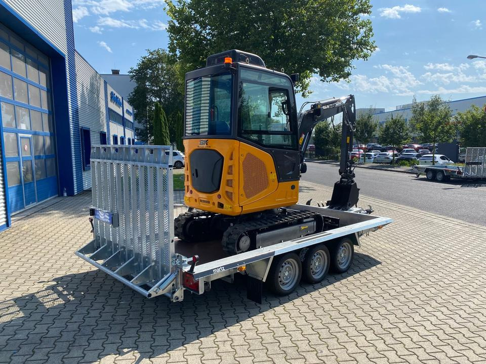 Minibagger BK2800ASR + Tieflader + Zubehör *INKL.19% MWST*BERGER KRAUS*KUBOTA*SCHWENKARM* VERSTELLFAHRWERK*KLIMA* - Miniescavatore: foto 5 Minibagger BK2800ASR + Tieflader + Zubehör *INKL.19% MWST*BERGER KRAUS*KUBOTA*SCHWENKARM* VERSTELLFAHRWERK*KLIMA* - Miniescavatore: foto 5