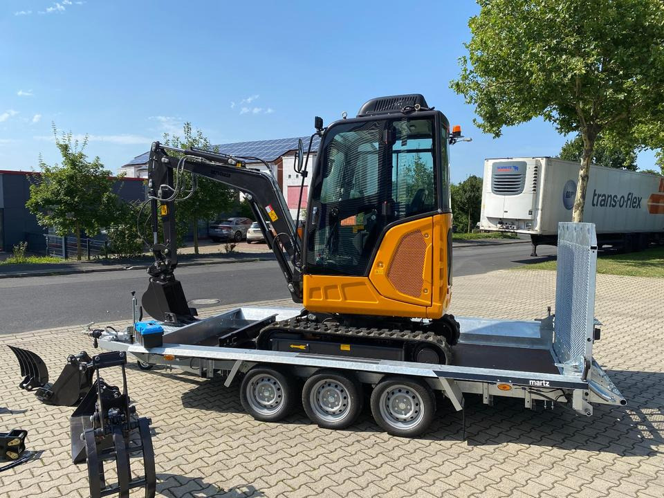 Minibagger BK2800ASR + Tieflader + Zubehör *INKL.19% MWST*BERGER KRAUS*KUBOTA*SCHWENKARM* VERSTELLFAHRWERK*KLIMA* - Miniescavatore: foto 5 Minibagger BK2800ASR + Tieflader + Zubehör *INKL.19% MWST*BERGER KRAUS*KUBOTA*SCHWENKARM* VERSTELLFAHRWERK*KLIMA* - Miniescavatore: foto 5