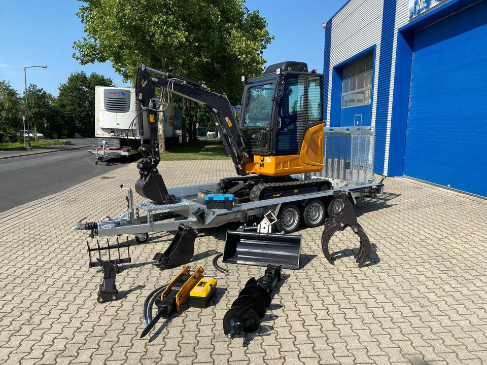 Minibagger BK2800ASR + Tieflader + Zubehör *INKL.19% MWST*BERGER KRAUS*KUBOTA*SCHWENKARM* VERSTELLFAHRWERK*KLIMA* - Miniescavatore: foto 1 Minibagger BK2800ASR + Tieflader + Zubehör *INKL.19% MWST*BERGER KRAUS*KUBOTA*SCHWENKARM* VERSTELLFAHRWERK*KLIMA* - Miniescavatore: foto 1
