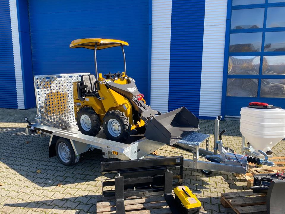 Radlader/Mini-Radlader BK360SW inkl. Tieflader und Winter-Komplettpaket *INKL.19% MWST*BERGER KRAUS*B&S MOTOR*SOFORT!* - Pala articolata: foto 4 Radlader/Mini-Radlader BK360SW inkl. Tieflader und Winter-Komplettpaket *INKL.19% MWST*BERGER KRAUS*B&S MOTOR*SOFORT!* - Pala articolata: foto 4