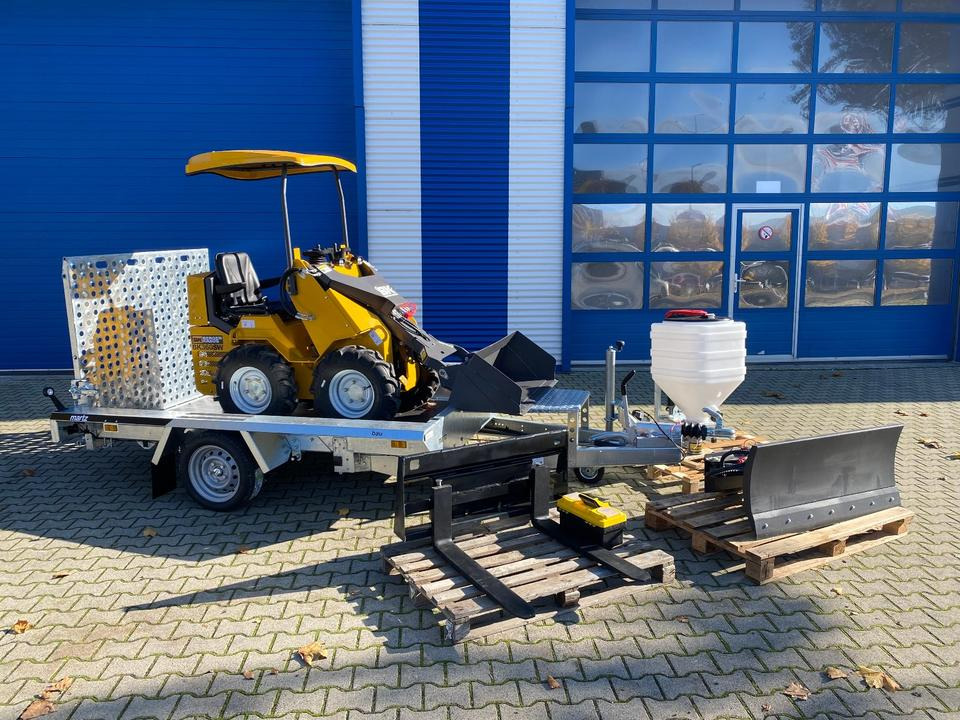 Radlader/Mini-Radlader BK360SW inkl. Tieflader und Winter-Komplettpaket *INKL.19% MWST*BERGER KRAUS*B&S MOTOR*SOFORT!* - Pala articolata: foto 1 Radlader/Mini-Radlader BK360SW inkl. Tieflader und Winter-Komplettpaket *INKL.19% MWST*BERGER KRAUS*B&S MOTOR*SOFORT!* - Pala articolata: foto 1