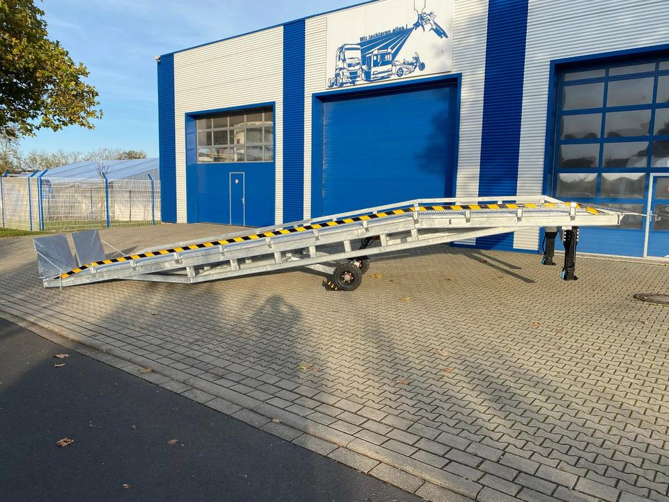 Verladerampe 8t Verzinkt Containerrampe LKW Rampe NEU inkl. Gratis Lieferung *INKL.19% MWST*SOFORT!* - Rampa di carico: foto 3 Verladerampe 8t Verzinkt Containerrampe LKW Rampe NEU inkl. Gratis Lieferung *INKL.19% MWST*SOFORT!* - Rampa di carico: foto 3