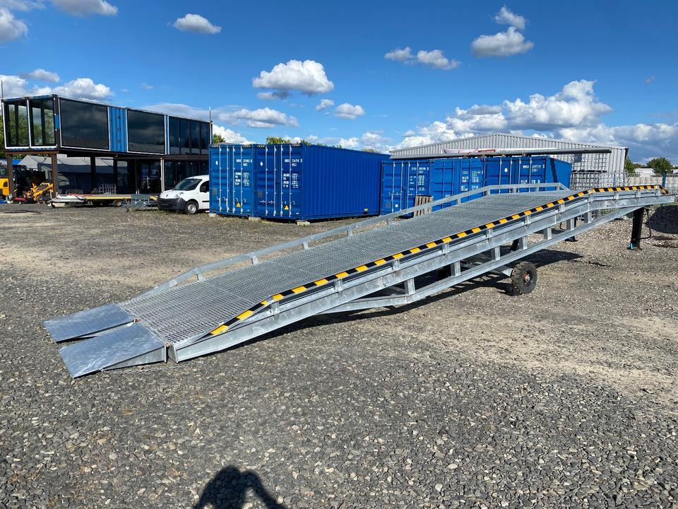 Verladerampe 8t Verzinkt Containerrampe LKW Rampe Vorführmodell inkl. Gratis Lieferung *INKL.19% MWST*SOFORT!* - Rampa di carico: foto 1 Verladerampe 8t Verzinkt Containerrampe LKW Rampe Vorführmodell inkl. Gratis Lieferung *INKL.19% MWST*SOFORT!* - Rampa di carico: foto 1