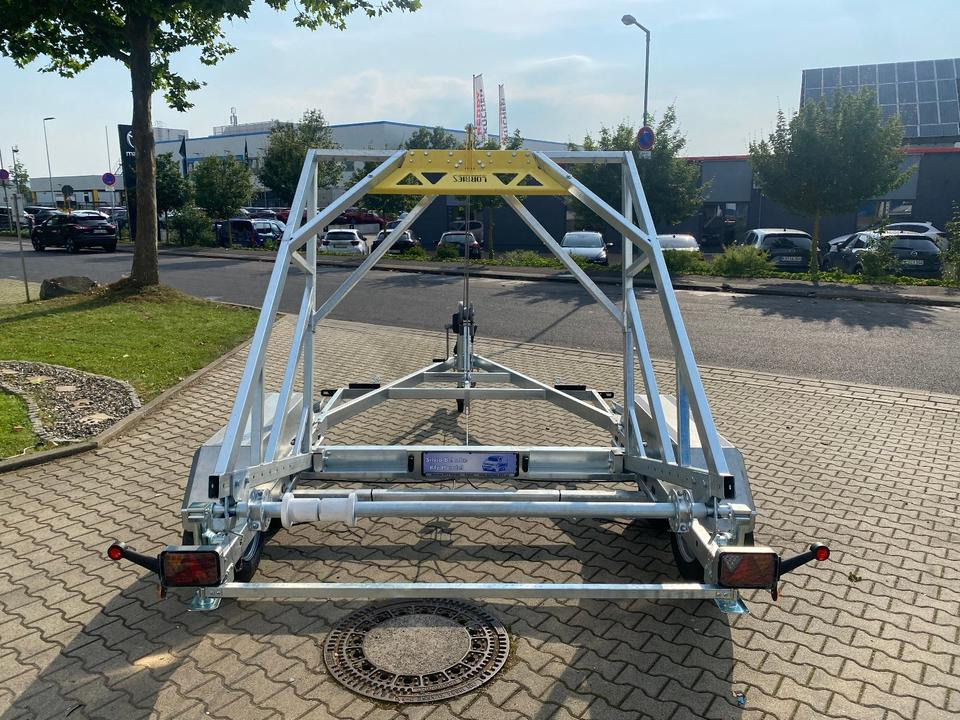 Rimorchio porta bobine Vermietung / Kabelanhänger 3500KG / Nutzlast 2825KG / Kabeltrommel-Anhänger / Glasfaser/ 1 Woche: foto 12