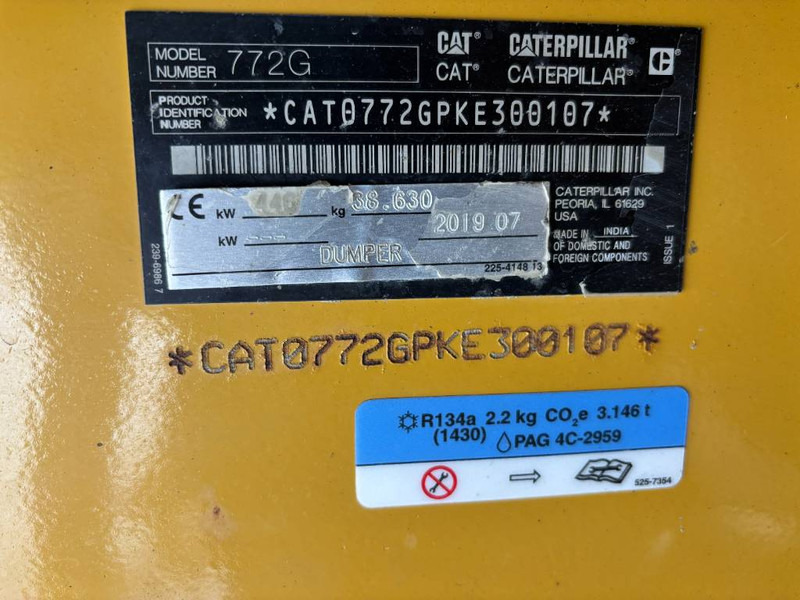 Dumper rigido Cat 772G: foto 6