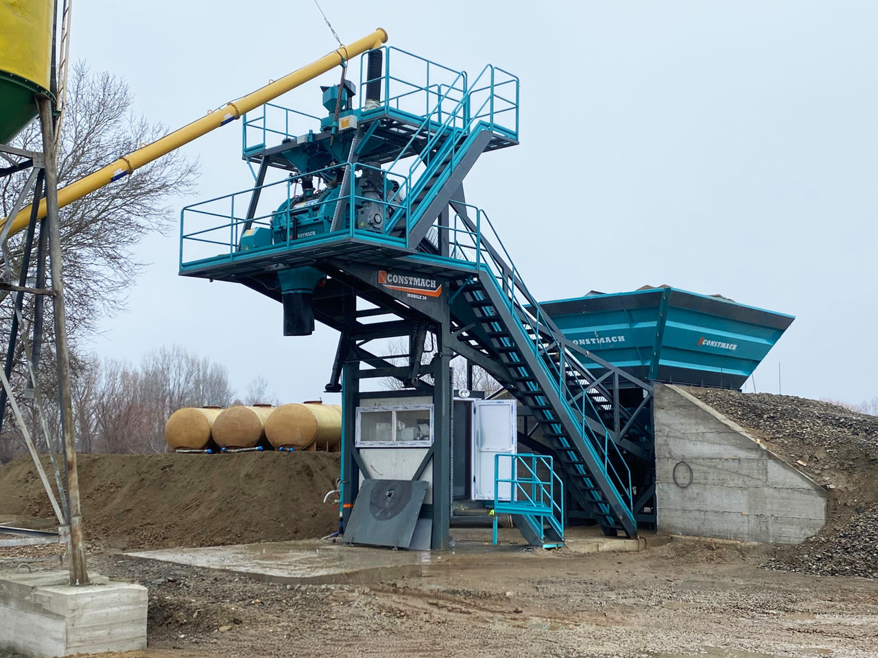 Impianto di calcestruzzo nuovo Constmach 30 m³/h Mobile Concrete Batching Plant: foto 5