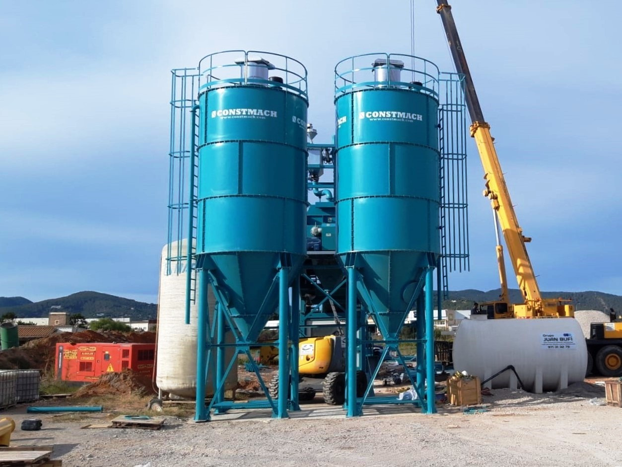 Constmach 50 Ton Capacity Cement Silo - Silo cemento: foto 2 Constmach 50 Ton Capacity Cement Silo - Silo cemento: foto 2