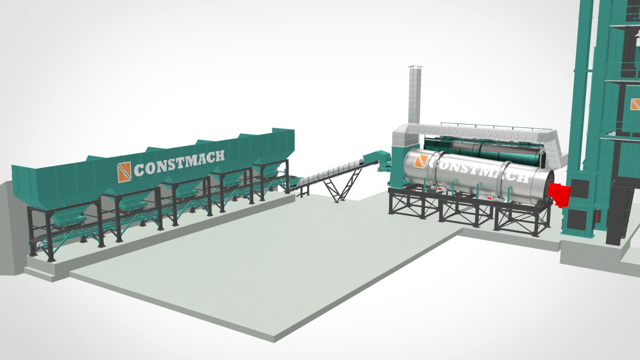 Constmach Centrale D'asphalte Stationnaire Livrée en Stock Garantie 2 ans - Impianto conglomerato bituminoso: foto 5 Constmach Centrale D'asphalte Stationnaire Livrée en Stock Garantie 2 ans - Impianto conglomerato bituminoso: foto 5