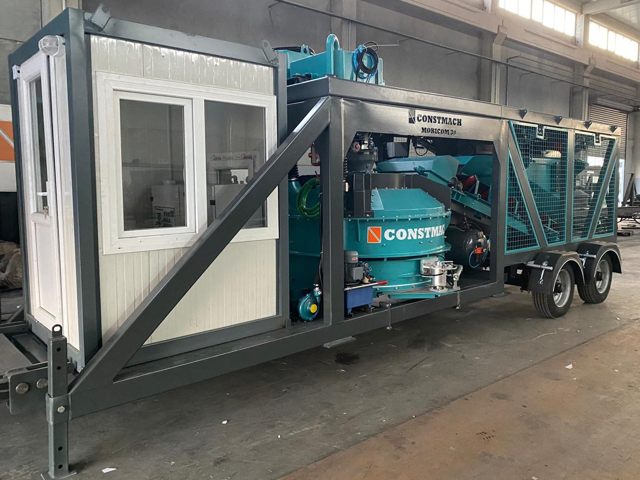 Constmach Mini-Mobile Betonmischanlage 30 m³/h - Impianto di calcestruzzo: foto 3 Constmach Mini-Mobile Betonmischanlage 30 m³/h - Impianto di calcestruzzo: foto 3