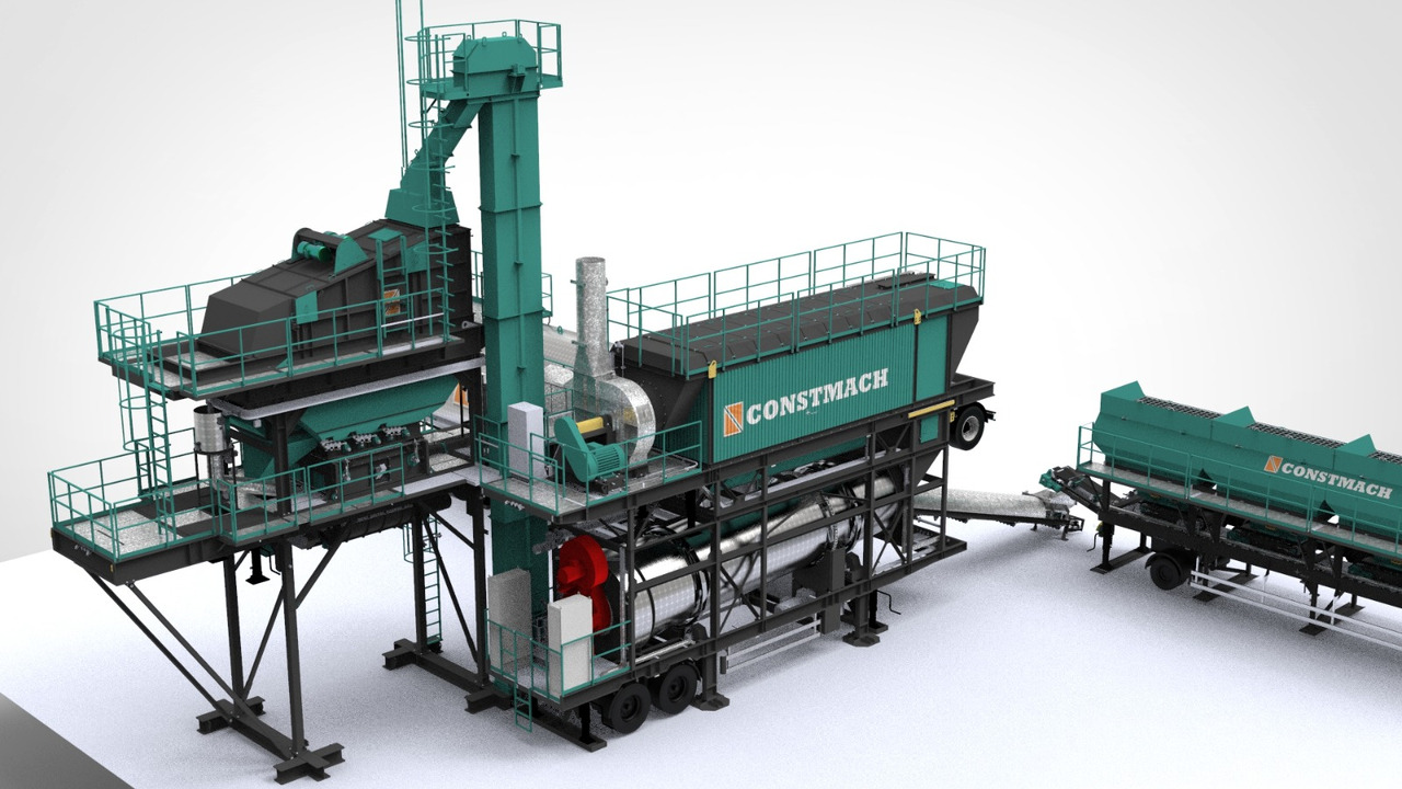 Constmach Mobile Asphalt Plant - Impianto conglomerato bituminoso: foto 1 Constmach Mobile Asphalt Plant - Impianto conglomerato bituminoso: foto 1