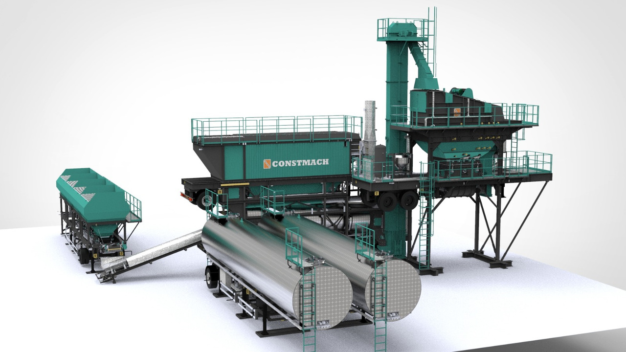 Constmach Mobile Batch Type Asphalt Plants - Impianto conglomerato bituminoso: foto 2 Constmach Mobile Batch Type Asphalt Plants - Impianto conglomerato bituminoso: foto 2