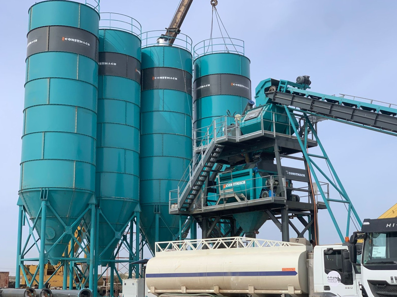 Constmach Silo à Ciment d'une Capacité de 200 Tonnes - Silo cemento: foto 2 Constmach Silo à Ciment d'une Capacité de 200 Tonnes - Silo cemento: foto 2
