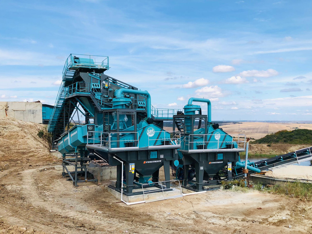 Constmach Stationäre Sand- und Kieswasch- und Siebanlage - Vaglio: foto 3 Constmach Stationäre Sand- und Kieswasch- und Siebanlage - Vaglio: foto 3