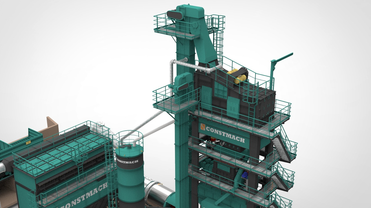 Constmach Stationary Asphalt Plant Delivered in Stock 2 Year Warranty - Impianto conglomerato bituminoso: foto 4 Constmach Stationary Asphalt Plant Delivered in Stock 2 Year Warranty - Impianto conglomerato bituminoso: foto 4