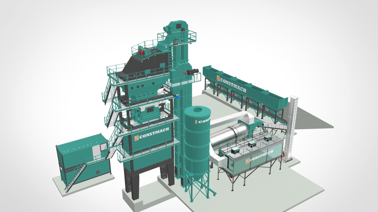 Constmach Stationary Batch Type Asphalt Plants - Impianto conglomerato bituminoso: foto 2 Constmach Stationary Batch Type Asphalt Plants - Impianto conglomerato bituminoso: foto 2